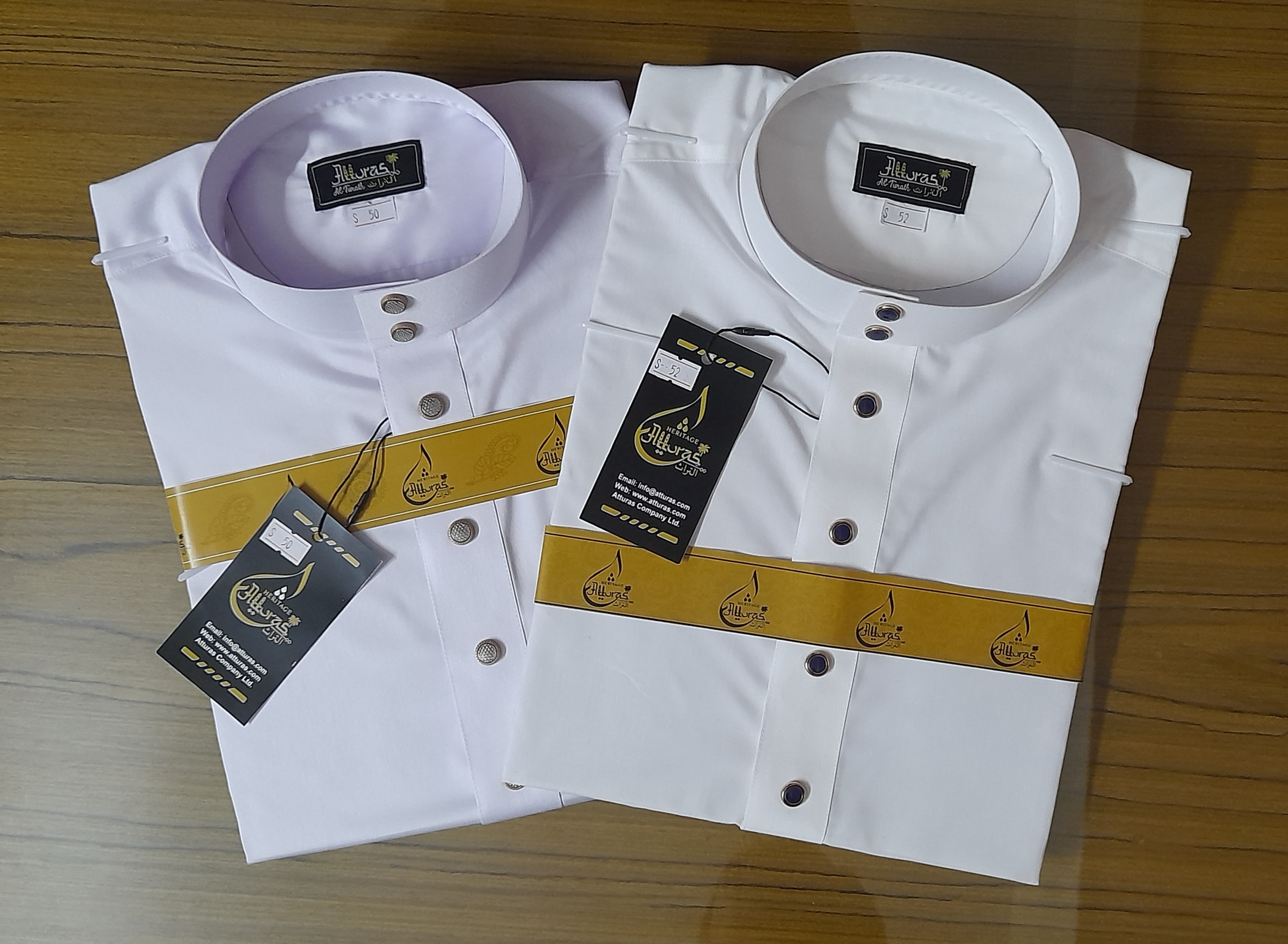 এরাবিক জুব্বাহ, সাদা কালার এবং চায়না মাইক্রো স্টিজ কাপড়।