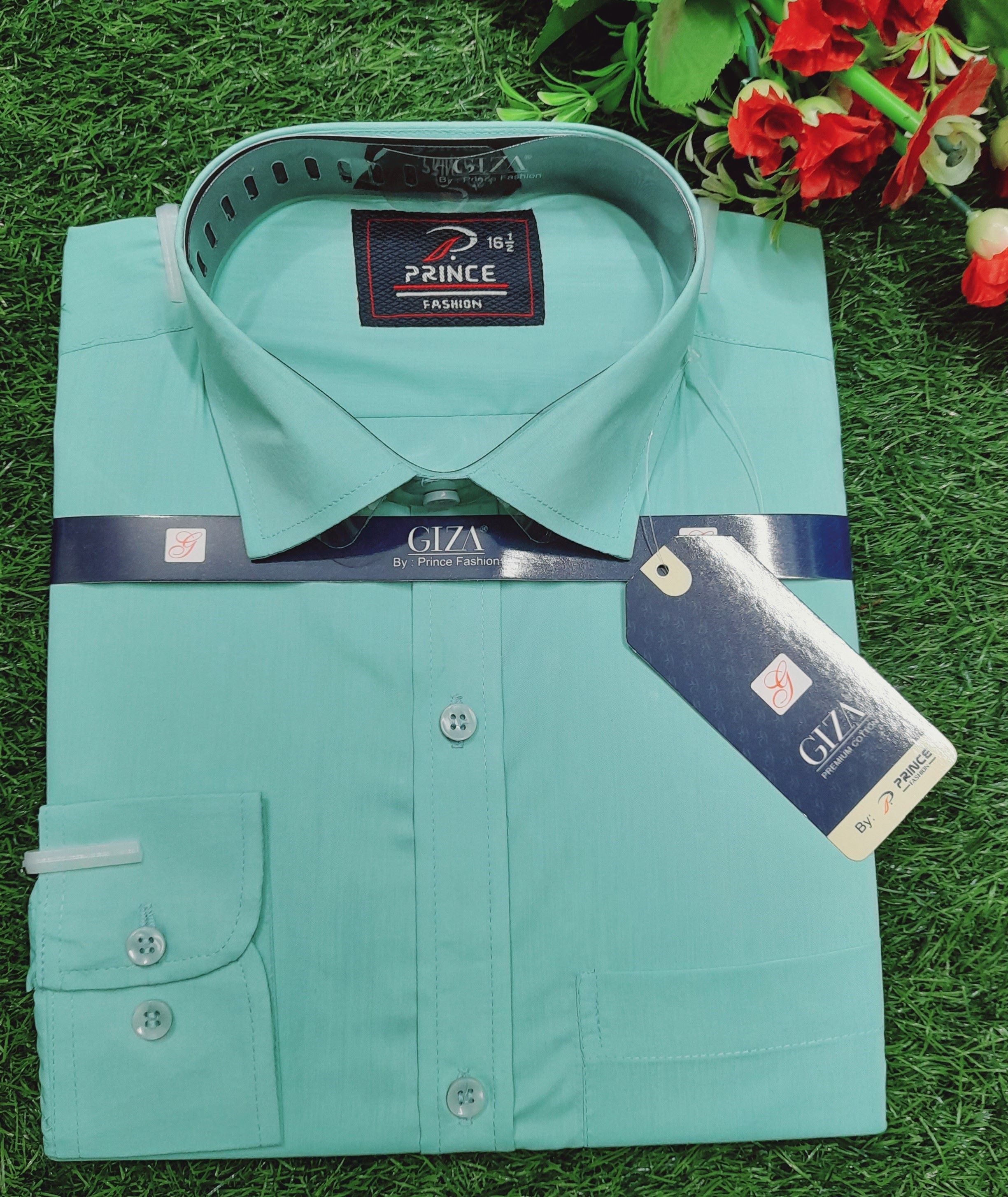 ছেলেদের এক্সক্লুসিভ ফরমাল শার্ট ফুল হাতা – হালকা পেস্ট কালার