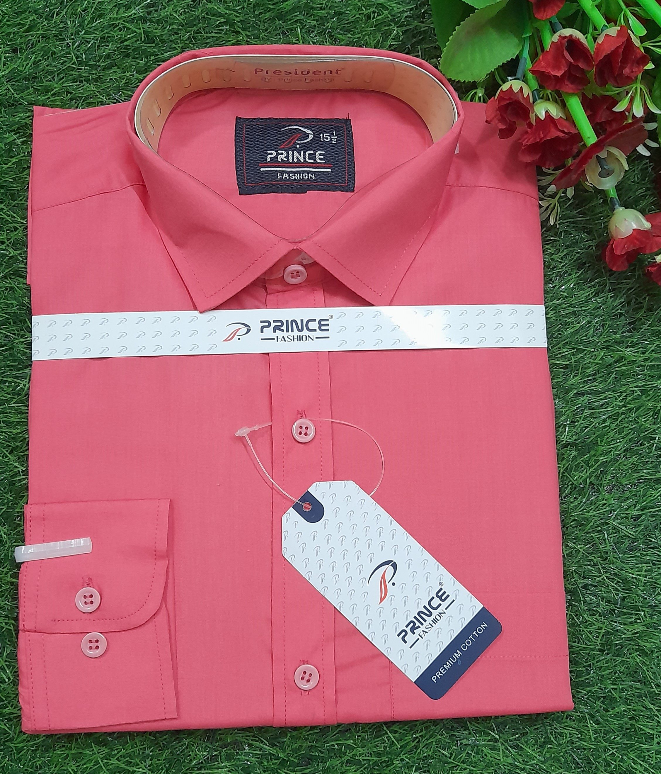 ছেলেদের এক্সক্লুসিভ ফরমাল শার্ট ফুল হাতা – মিষ্টি কালার