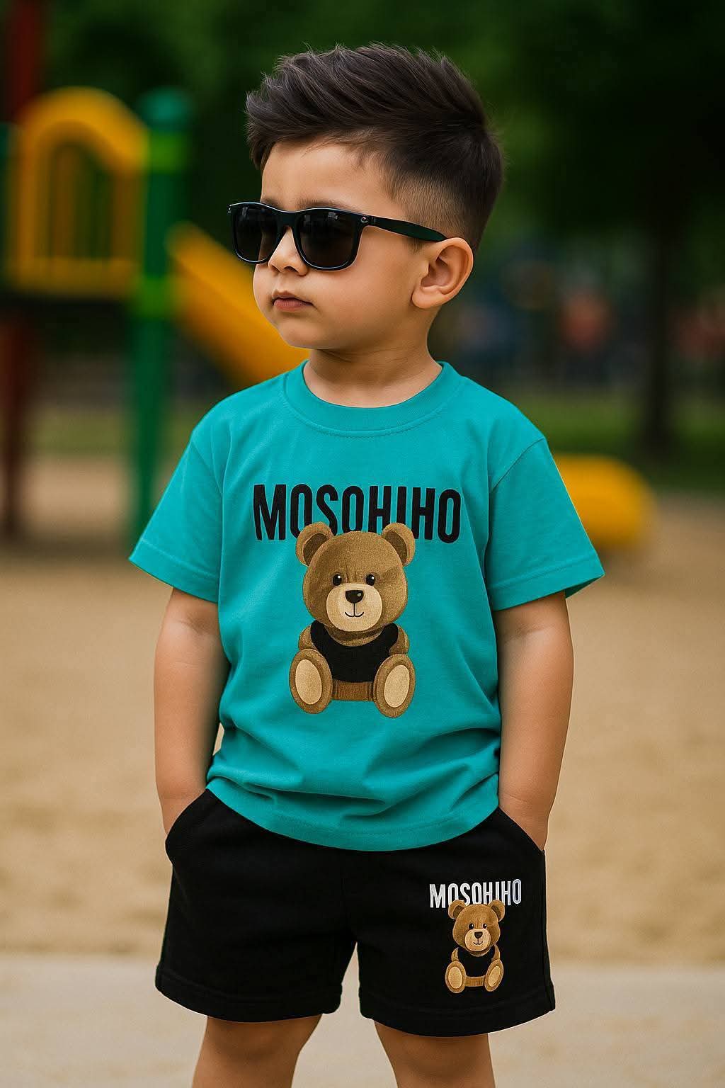 ছেলে বাবুদের স্টাইলিশ সফ্ট কটন গেঞ্জি এবং প্যান্ট সহ ৫ সেট মাত্র ৯৯৯ টাকা।