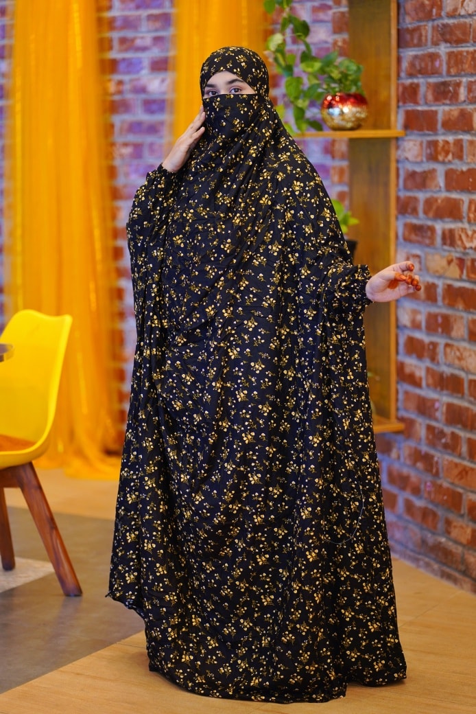 Exclusive Long Sleeve Black Panjabi With Embroidery